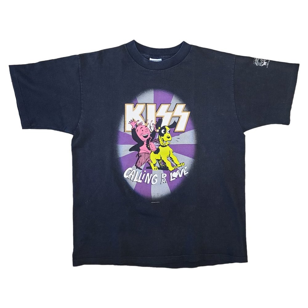 Vintage 1994 Kiss Calling Dr Love Shirt